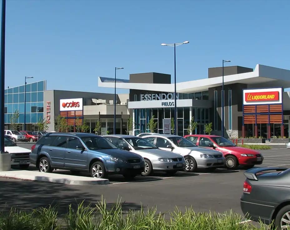 Aerial shot of Campbellfield industrial and residential area Melbourne, ADAS calibration specialists nearby